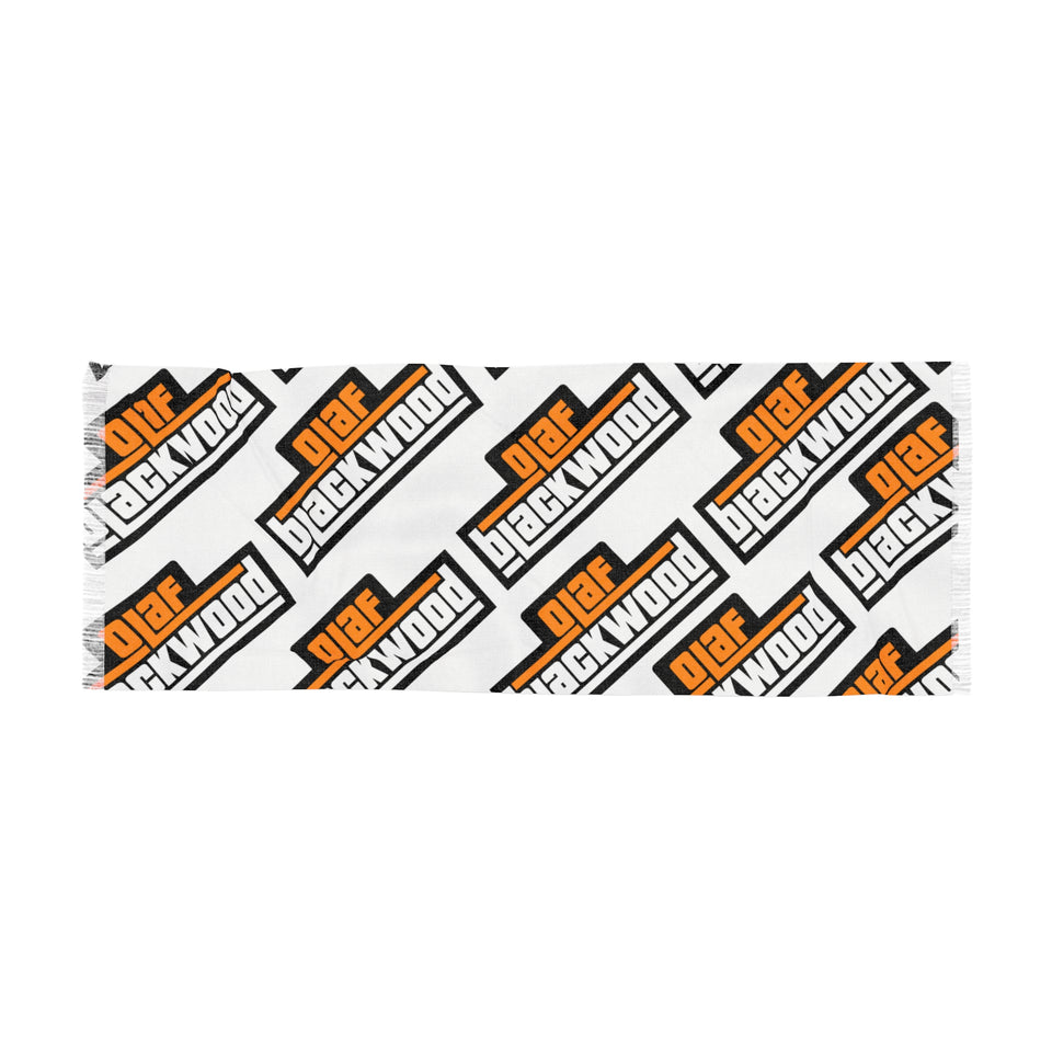 Trendy Light Scarf - Fashion Accessory for Casual Outfits, Gift for Her, Fall Layering, Graphic Printed Scarf, Everyday Style