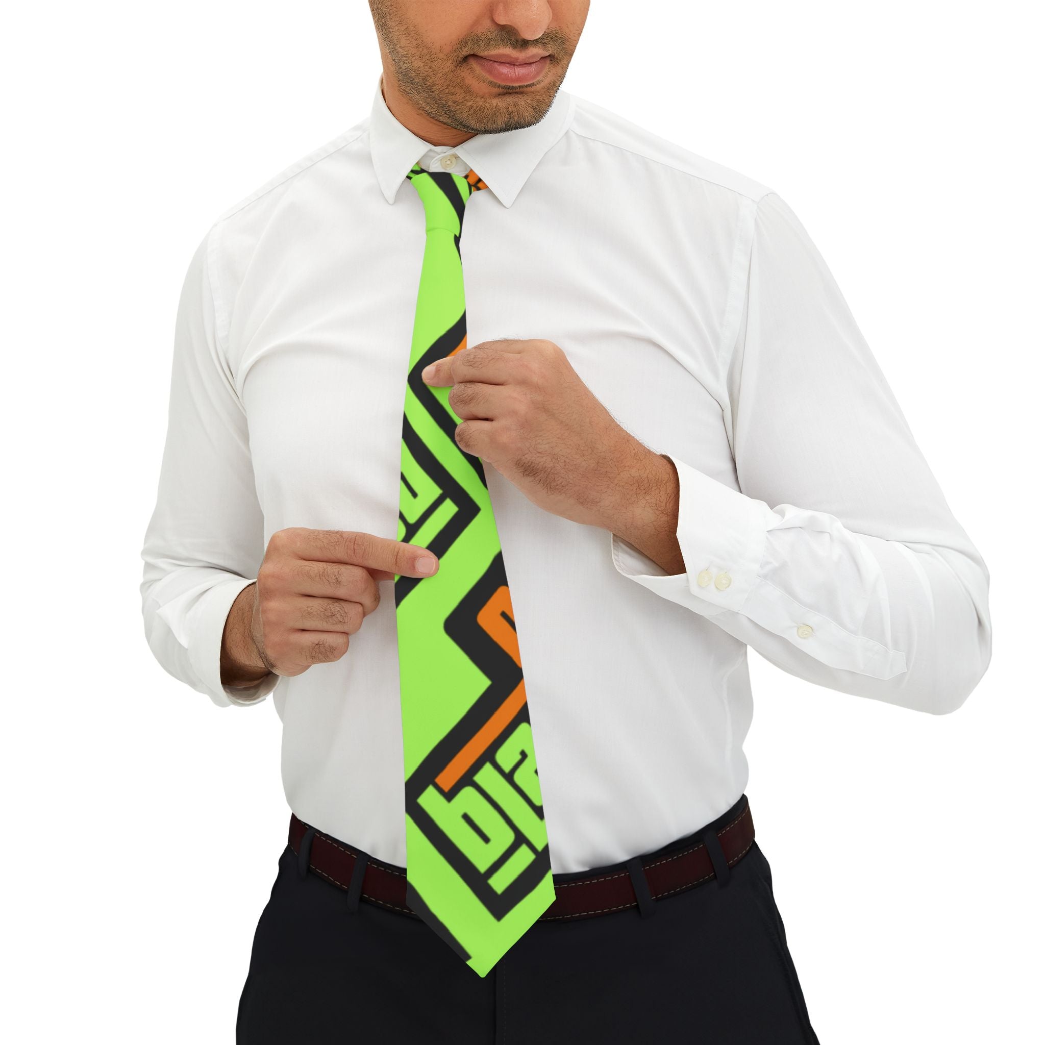 Vibrant Graphic Necktie for Bold Style, Fun Fashion Accessory, Unique Gift for Men, Party Wear, Statement Tie, Trendy Necktie