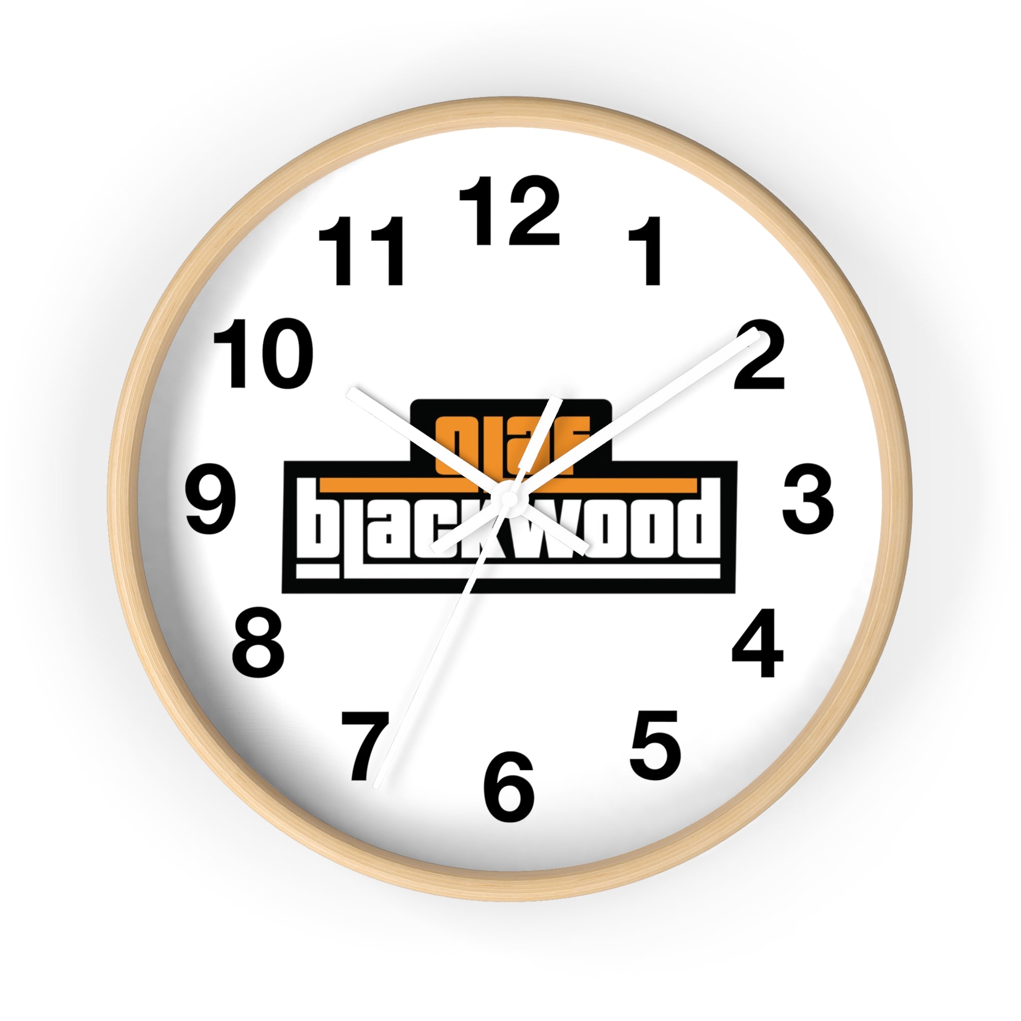 Wall Clock - Modern Home Decor, Unique Gift for Smokers, Vintage Style Clock, Distinctive Interior Decor