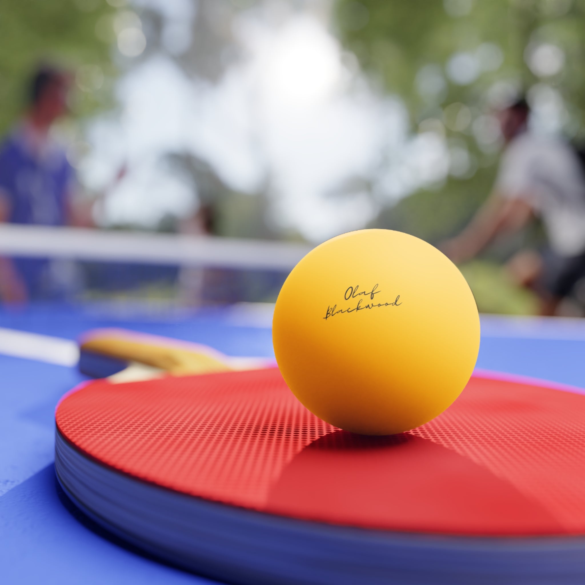 Professional Ping Pong Balls, Tournament Quality, 6 Pack, Sports Gift, Table Tennis Equipment, Yellow Balls, Fun Party Supplies