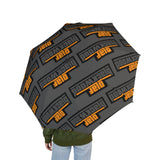 Trendy Folding Umbrella, Compact Rain Gear, Stylish Windproof Umbrella, Perfect Gift for Outdoor Lovers, Travel Accessory, Unique Design