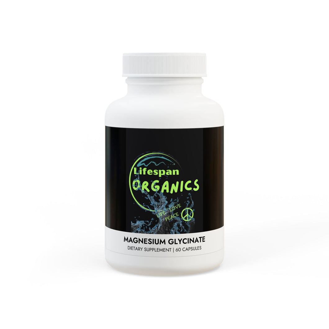 Magnesium Glycinate Supplement (60 Capsules)