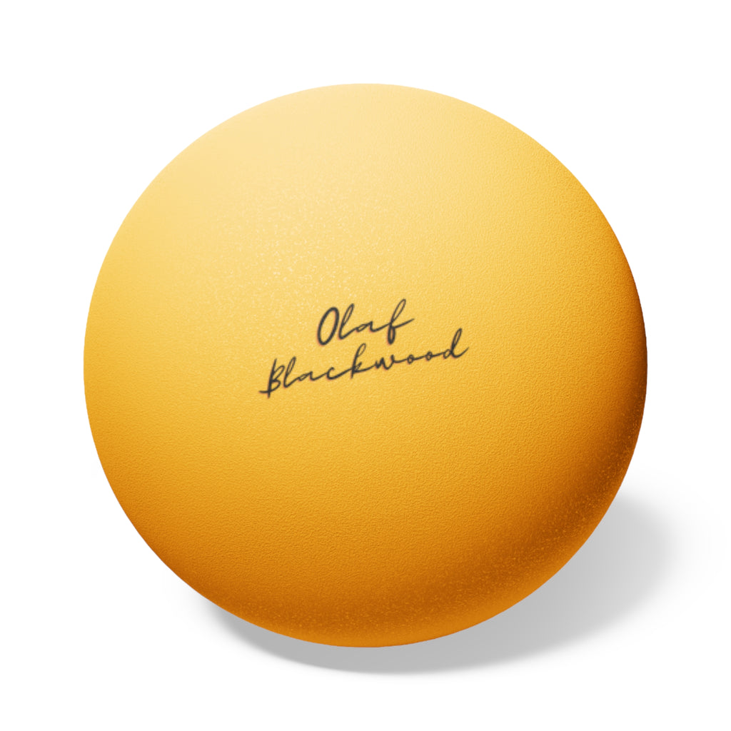 Professional Ping Pong Balls, Tournament Quality, 6 Pack, Sports Gift, Table Tennis Equipment, Yellow Balls, Fun Party Supplies