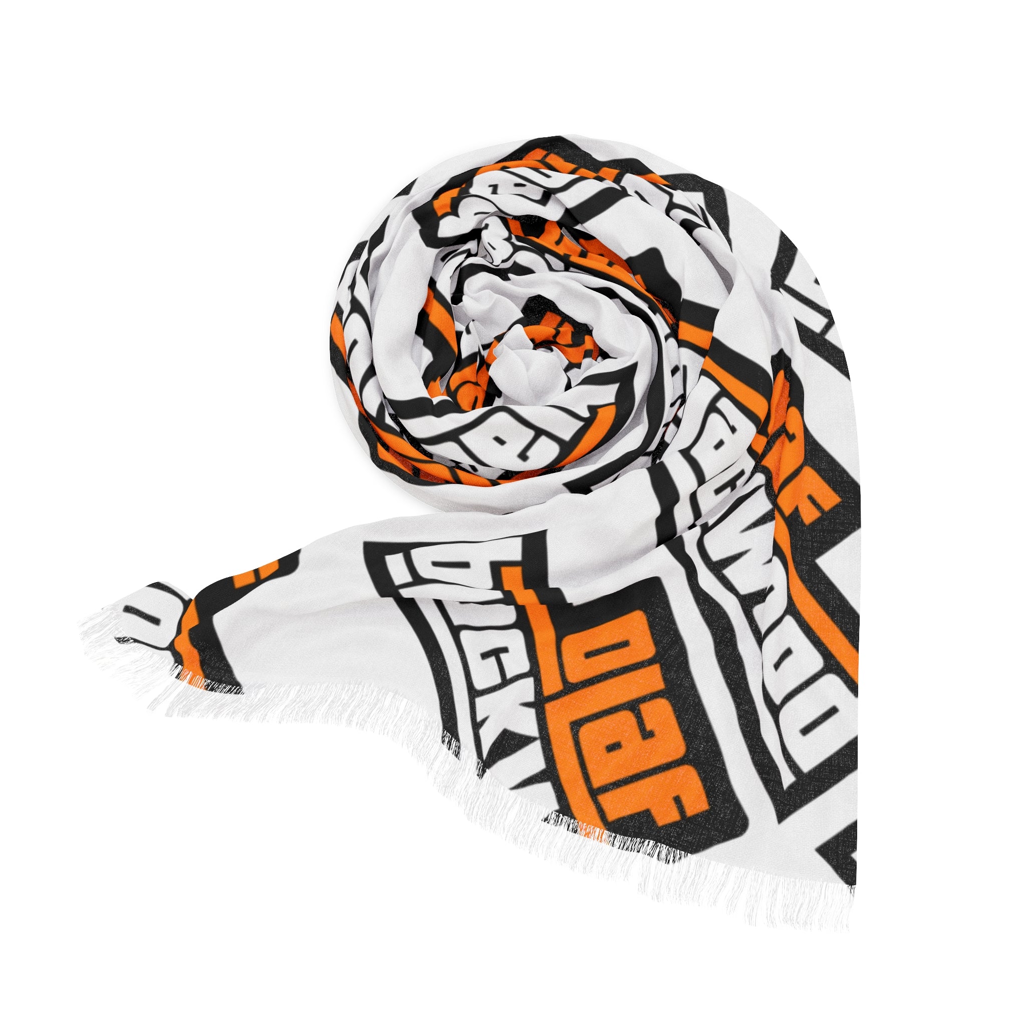 Trendy Light Scarf - Fashion Accessory for Casual Outfits, Gift for Her, Fall Layering, Graphic Printed Scarf, Everyday Style