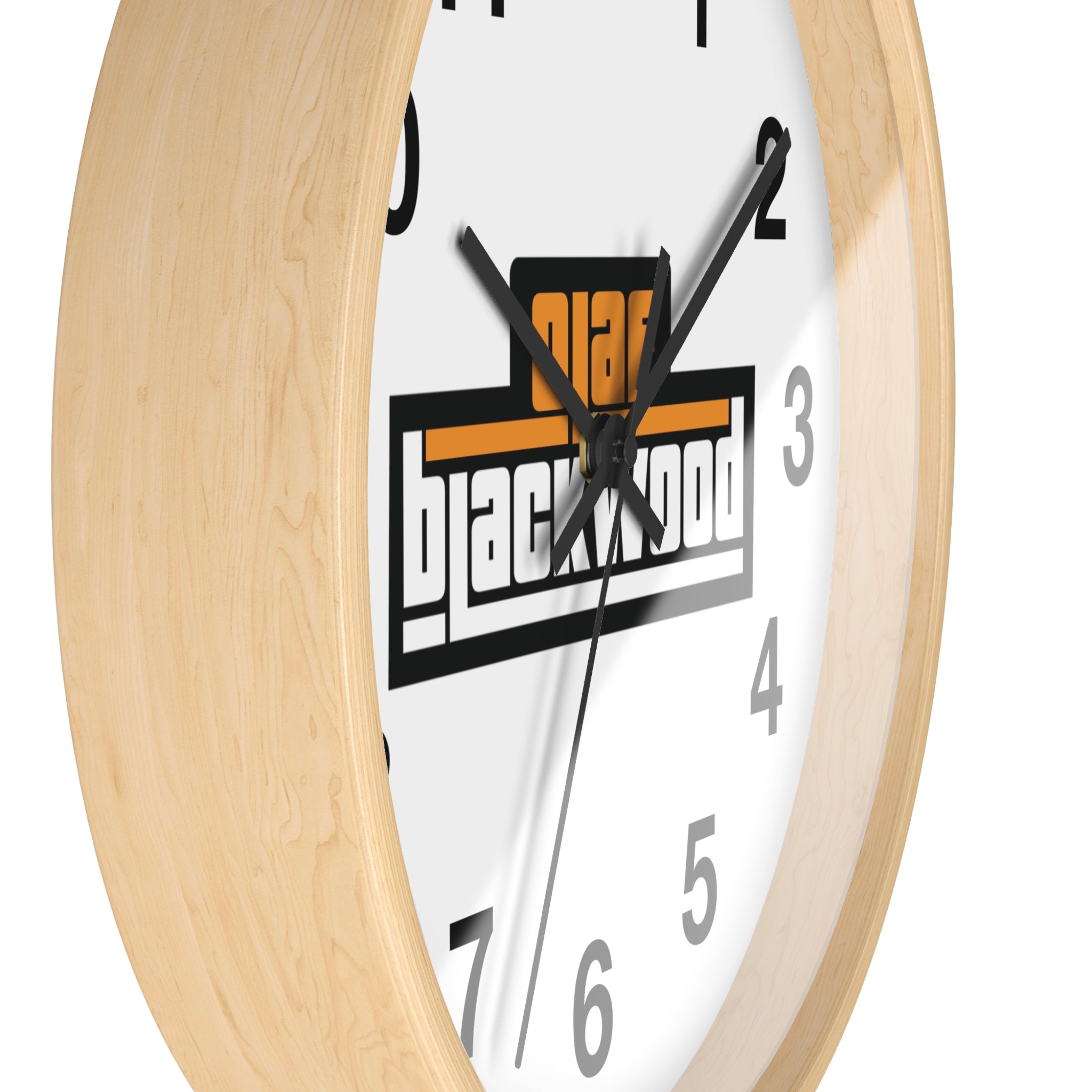 Wall Clock - Modern Home Decor, Unique Gift for Smokers, Vintage Style Clock, Distinctive Interior Decor