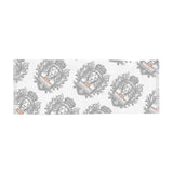 Stylish Light Scarf with Crest Design - Versatile Fashion Accessory for Any Occasion, Great Gift Idea, Trendy Wrap