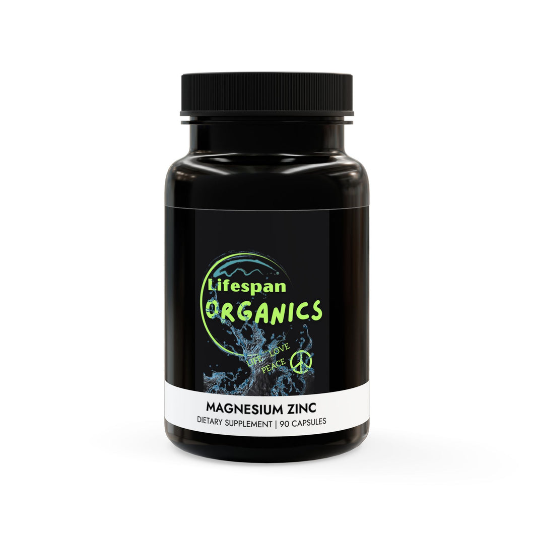 Magnesium Zinc Supplement (90 Capsules)