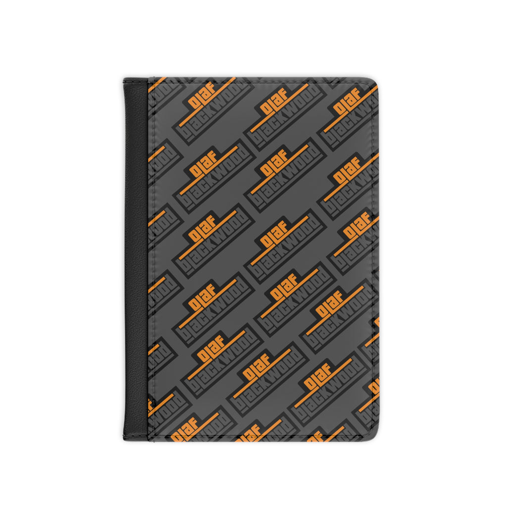 Stylish Passport Cover for Travelers, Black Travel Wallet, Personalized Travel Accessory, Ideal Gift for Adventurers, Unique Travel Gear