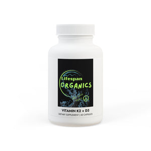 Vitamin K2 + D3 Supplement (60 Capsules)